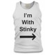 I'm With Stinky Men's Tank Top