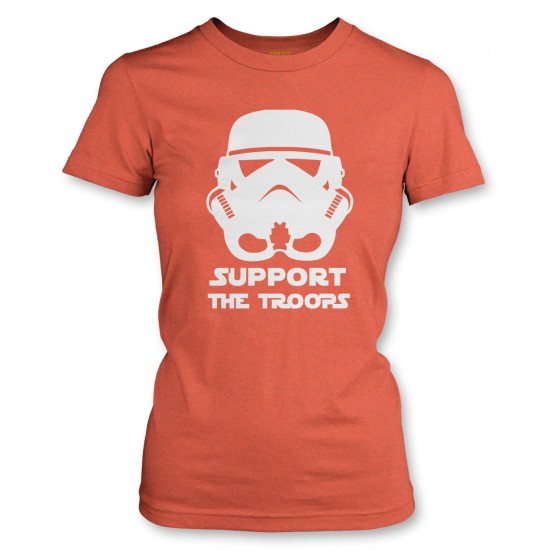 Stormtrooper Support The Troops Juniors T Shirt