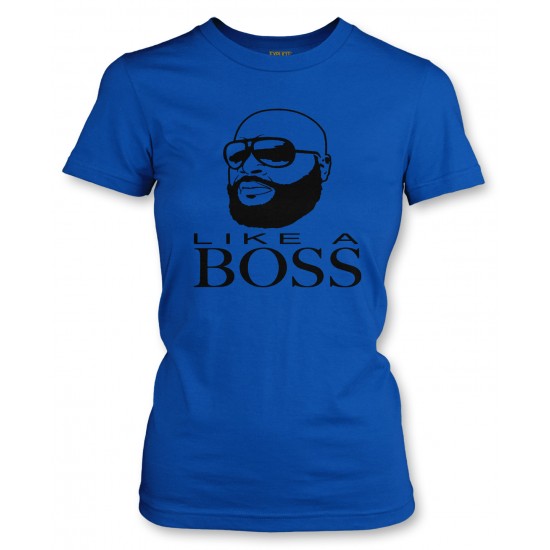 Rick Ross Like A Boss Juniors T Shirt