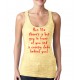 Run Like There's A Hot Guy In Front Of You Burnout Tank Top