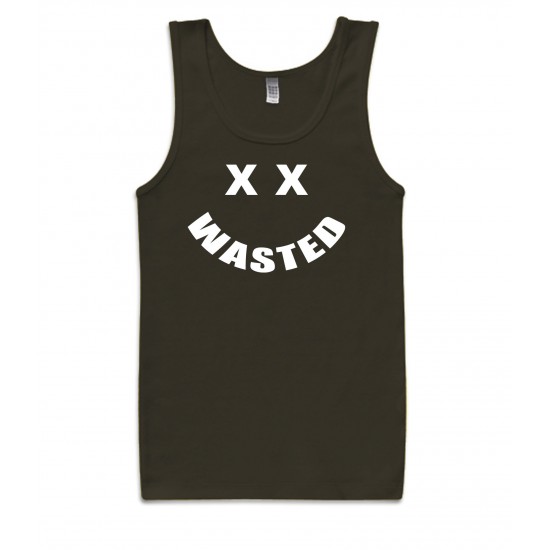 Wasted Face Tank Top