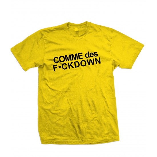 Comme Des F*CKDOWN T Shirt