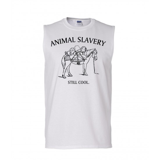 Animal Slavery Is Still Cool Sleeveless T-Shirt