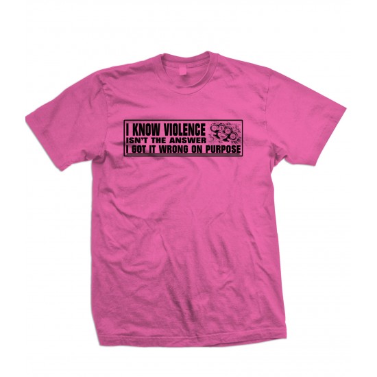 Violence Isn't The Answer T-Shirt