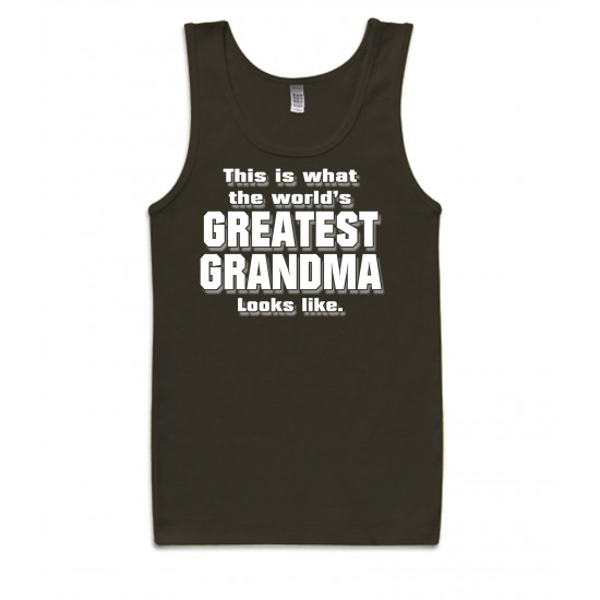 World's Greatest Grandma Tank Top