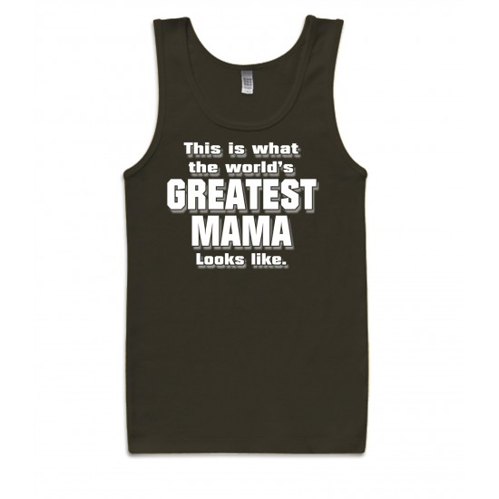 World's Greatest Mama Tank Top