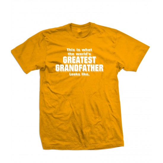 World's Greatest Grandfather T Shirt