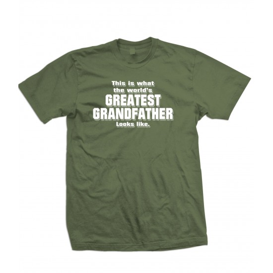 World's Greatest Grandfather T Shirt