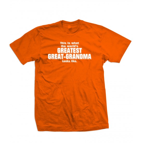 World's Greatest Great Grandma T Shirt