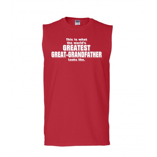World's Greatest Great Grandfather Sleeveless T-Shirt