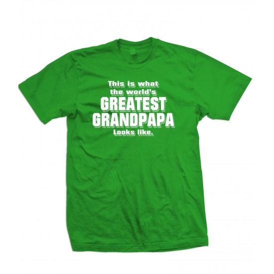 World's Greatest Grandpapa T Shirt