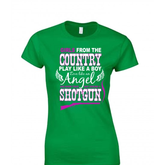 Girls From the Country Juniors T Shirt