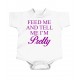 Feed Me and Call Me Pretty Onesie