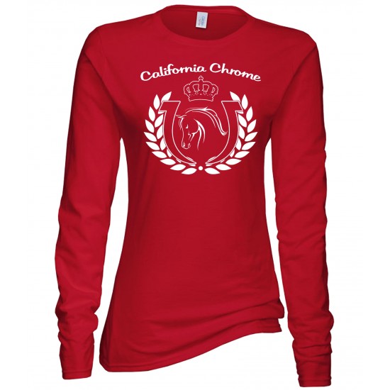 California Chrome Juniors Long Sleeve T Shirt