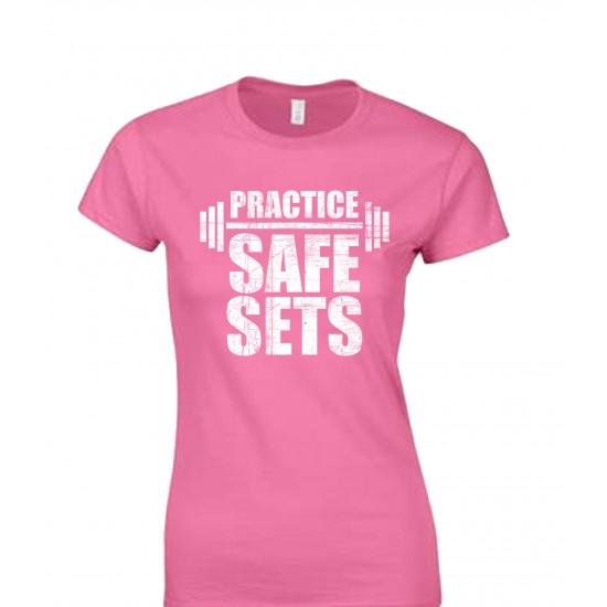 Practice Safe Sets Juniors T Shirt