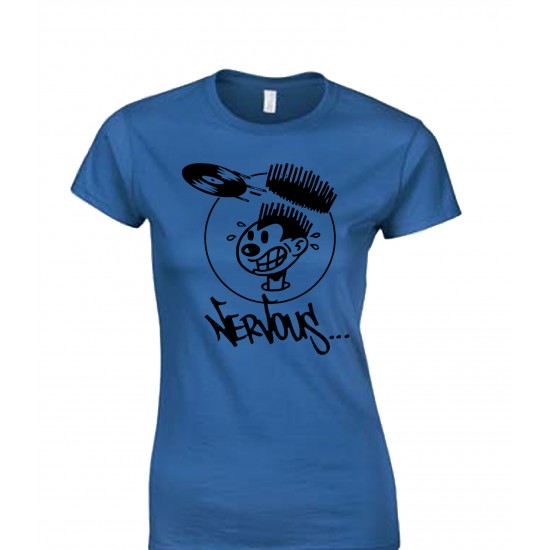 Nervous Records Juniors T Shirt