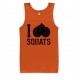 I Love Squats Tank Top
