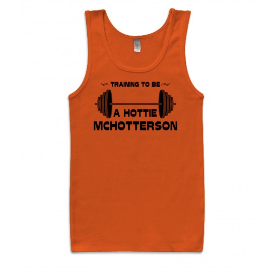 Training to Be A Hottie McHotterson Tank Top