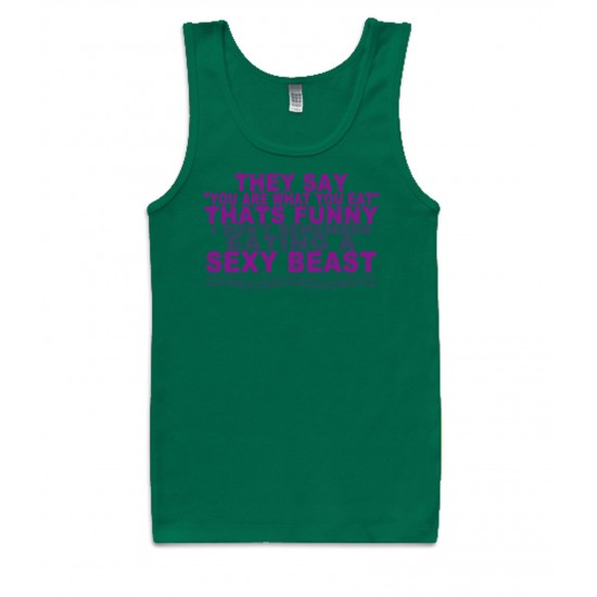 I Don't Remember Eating A Sexy Beast Tank Top