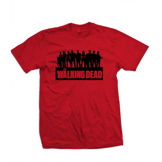 The Walking Dead Crew Silhouette T Shirt