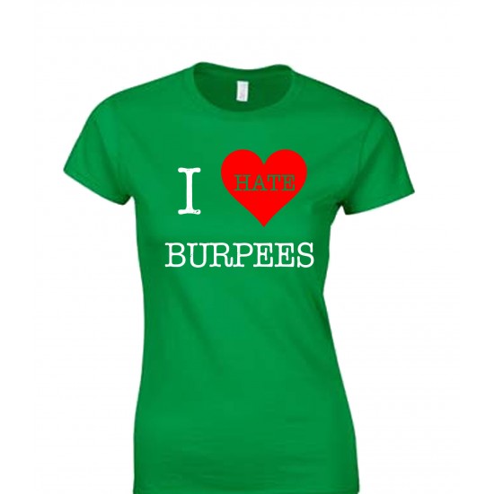 I Love/Hate Burpees Juniors T Shirt
