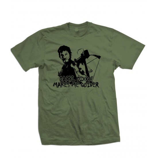 Daryl Dixon Makes Me Quiver T Shirt