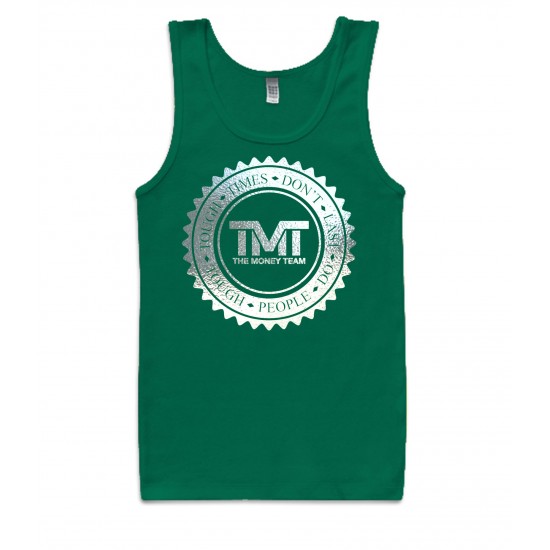 TMT Money Team Emblem Special Edition Silver Foil Tank Top