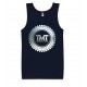TMT Money Team Emblem Special Edition Silver Foil Tank Top