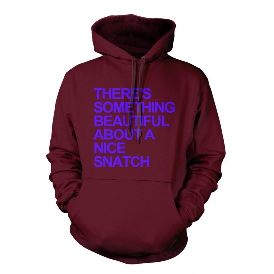 There's Something Beautiful About a Nice Snatch Hoodie