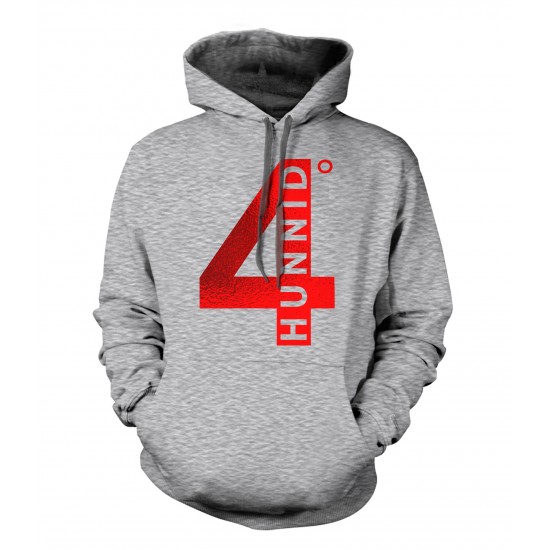 4 Hunnid Red Foil Youth Hoodie