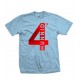 4 Hunnid Degreez Special Edition Red Foil T Shirt