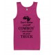 Don't Flatter Yourself Cowboy Tank Top