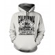 California Land of the Rich & Famous Hoodie Black Print