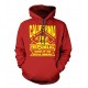 California Land of the Rich & Famous Hoodie Yellow Print