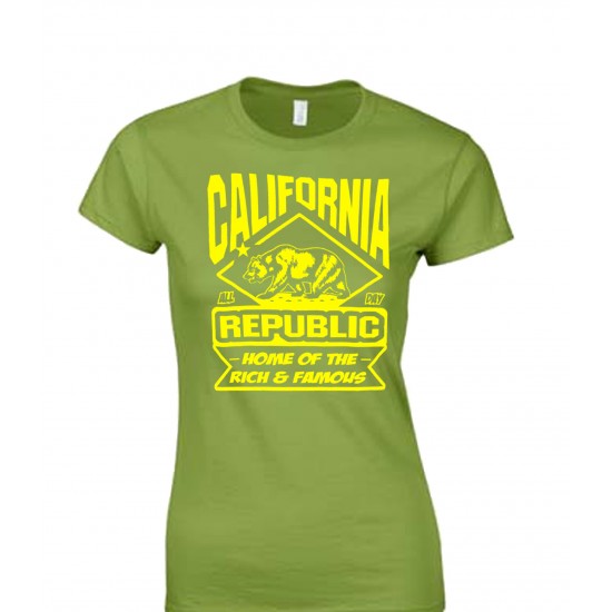 LOS ANGELES DODGERS x CALIFORNIA REPUBLIC Cartoon Tank Top T-Shirt Size  Large