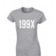 199X Nineteen Ninety Never Juniors T Shirt 