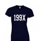 199X Nineteen Ninety Never Juniors T Shirt 