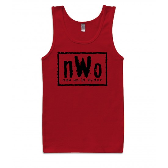 nWo Logo Tank Top Black Print