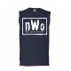 nWo Logo Sleeveless Shirt White Print