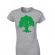 Magic The Gathering Green Mana Tree Juniors T Shirt