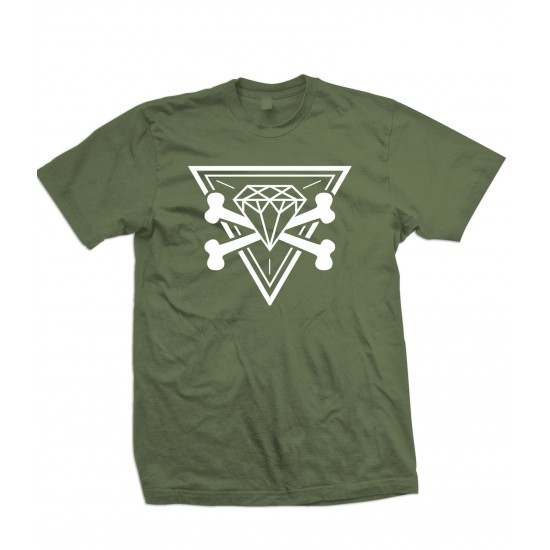 Diamond Cross Bones T Shirt