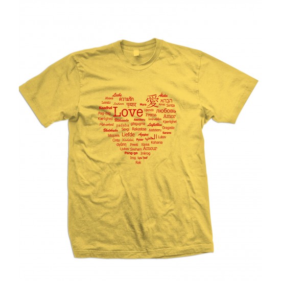 Languages of Love T Shirt 
