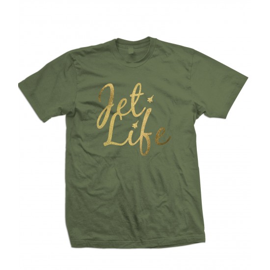 Jet Life Special Edition Gold Foil T Shirt 
