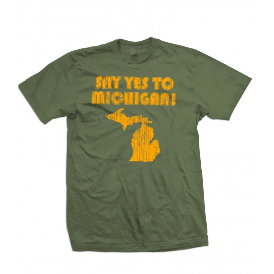 Say Yes To Michigan Youth T Shirt 