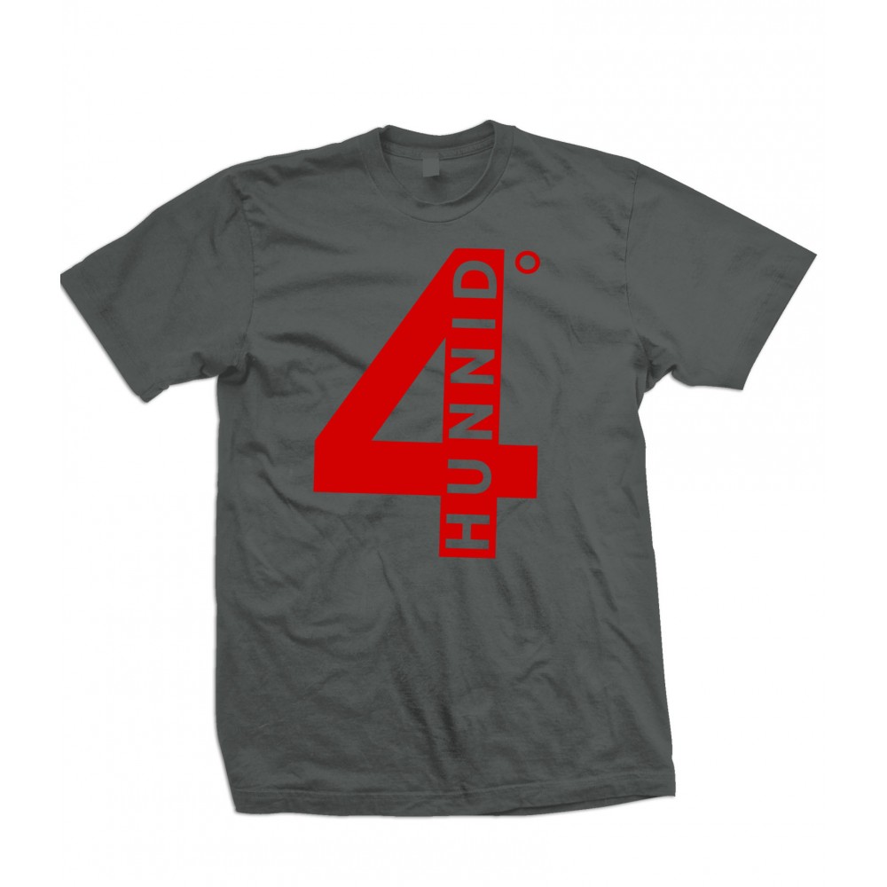4 Hunnid Degreez T Shirt Red Print - ZP3 Explicit Clothing™