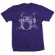 Drum Set Youth T Shirt