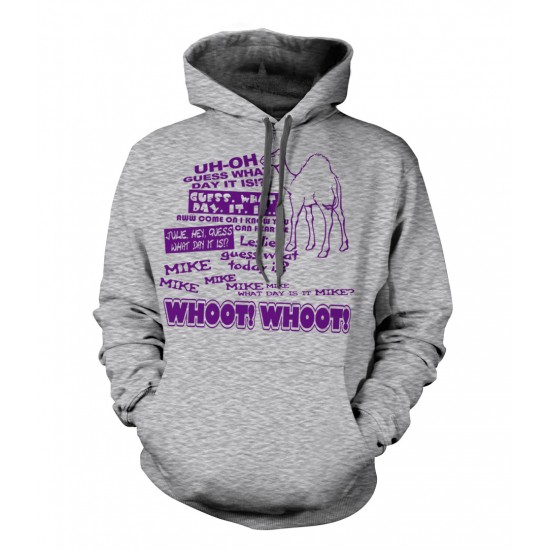 Geico Hump Day Camel Hoodie Purple Print