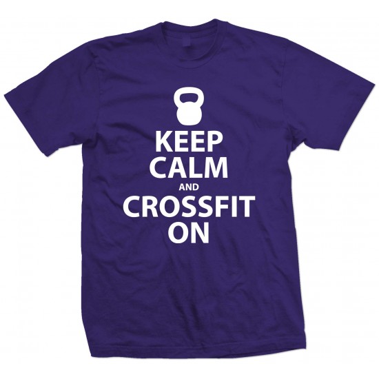 Keep Calm and CrossFit On T Shirt 