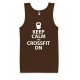 Keep Calm and CrossFit On Tank Top 