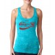 Muscle Up Coca Cola CrossFit Burnout Tank Top Red Print